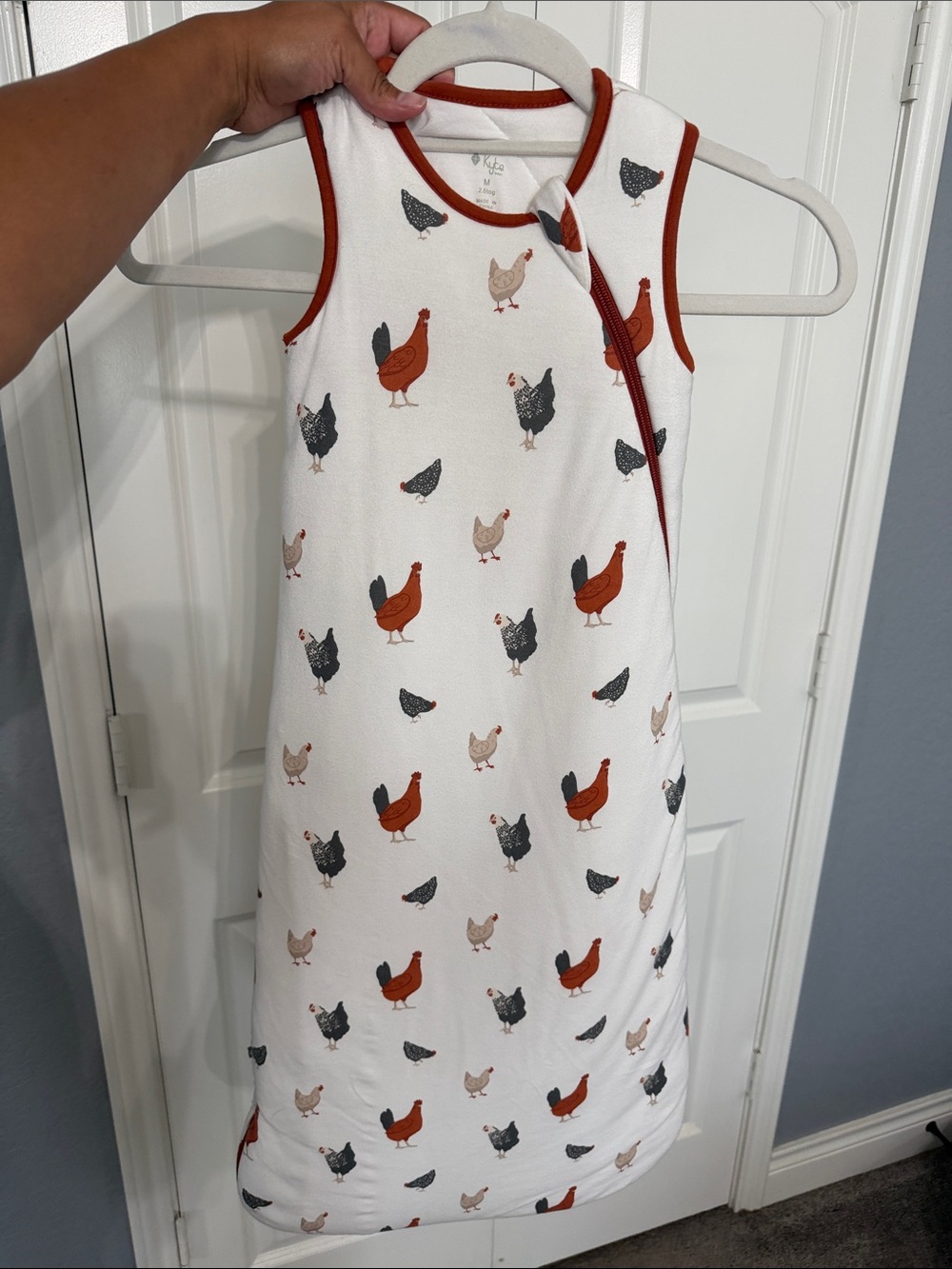 Kyte BABY Sleep Sack - M - 2.5 TOG chickens